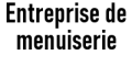Entreprise Menuiserie Logo